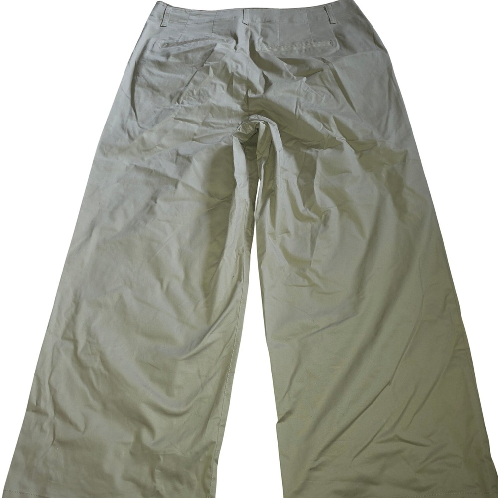 Wild Fable Womens XXL Tan Khaki Wide Leg Trousers High Rise Stretch Pants NEW - Picture 3 of 9